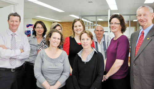 At today’s official declaration of the poll for Maranoa, re-elected MP Bruce Scott congratulated the hard-working staff of the Dalby AEC office. At today’s official declaration of the poll for Maranoa, re-elected MP Bruce Scott congratulated the hard-working staff of the Dalby AEC office.